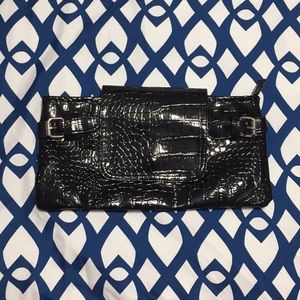 “Croc” Pattern Clutch Purse